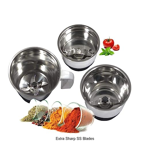 Baltra Durable 3 jar Mixer Grinder BMG-124 (500Watt) purple(ISI Certified, 2year warranty with Doorstep Service) Baltra Durable 3 jar Mixer Grinder BMG-124 (500Watt) purple(ISI Certified, 2year warranty with Doorstep Service)